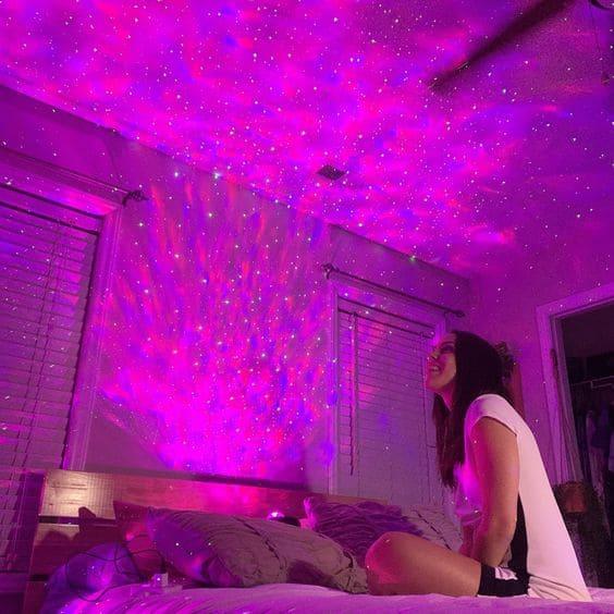 Projecteur de lumière étoilée de haute précision pour salon, chambre à coucher