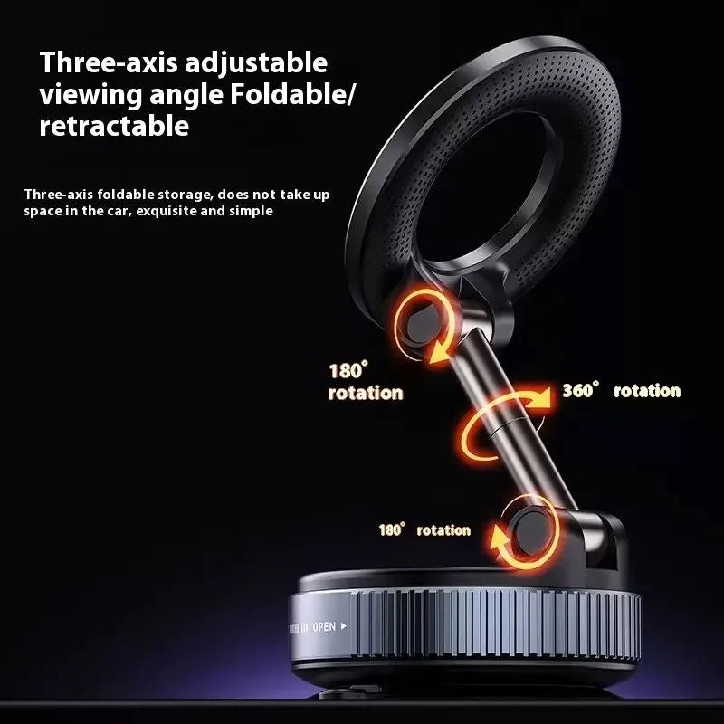 Support Téléphone Magnétique 360° - Universel & Ultra-Pratique